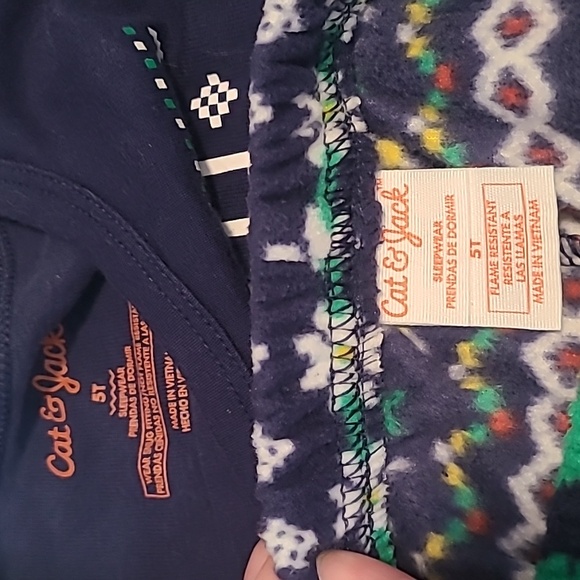 Dino christmas pj set - Picture 4 of 5